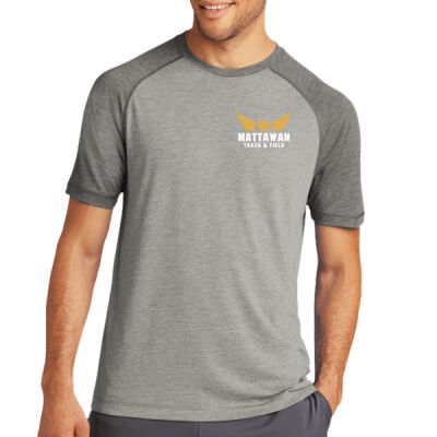 PosiCharge® Tri-Blend Wicking Raglan Tee Thumbnail