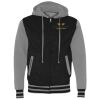 Unisex Heavyweight Varsity Full-Zip Hooded Sweatshirt Thumbnail