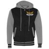 Unisex Heavyweight Varsity Full-Zip Hooded Sweatshirt Thumbnail